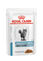 VHN SENSITIVITY CONTROL CHICKEN WITH RICE CAT WET  85g