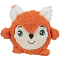 Dog toy: Trixie Fox, round, plush, 11 cm