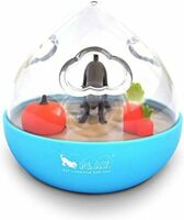 Interactive dog treat ball