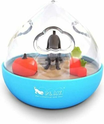 Interactive dog treat ball