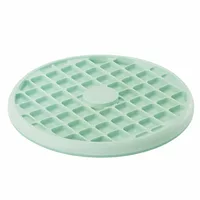 Outward Hound lēnēšanas bļoda FUN FEEDER Slo Tray suņiem ar plakanu purnu, zaļa, L