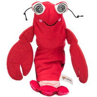 Toy for cats: Trixie Wriggle lobster, fabric, catnip, 23 cm