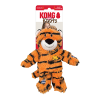Dog toy KONG Wild Knots tiger with rope filling M/L