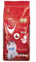 VAN CAT Compact Natural - clumping cat litter without fragrance 15kg