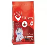 VAN CAT Compact Natural - clumping cat litter without fragrance 5kg