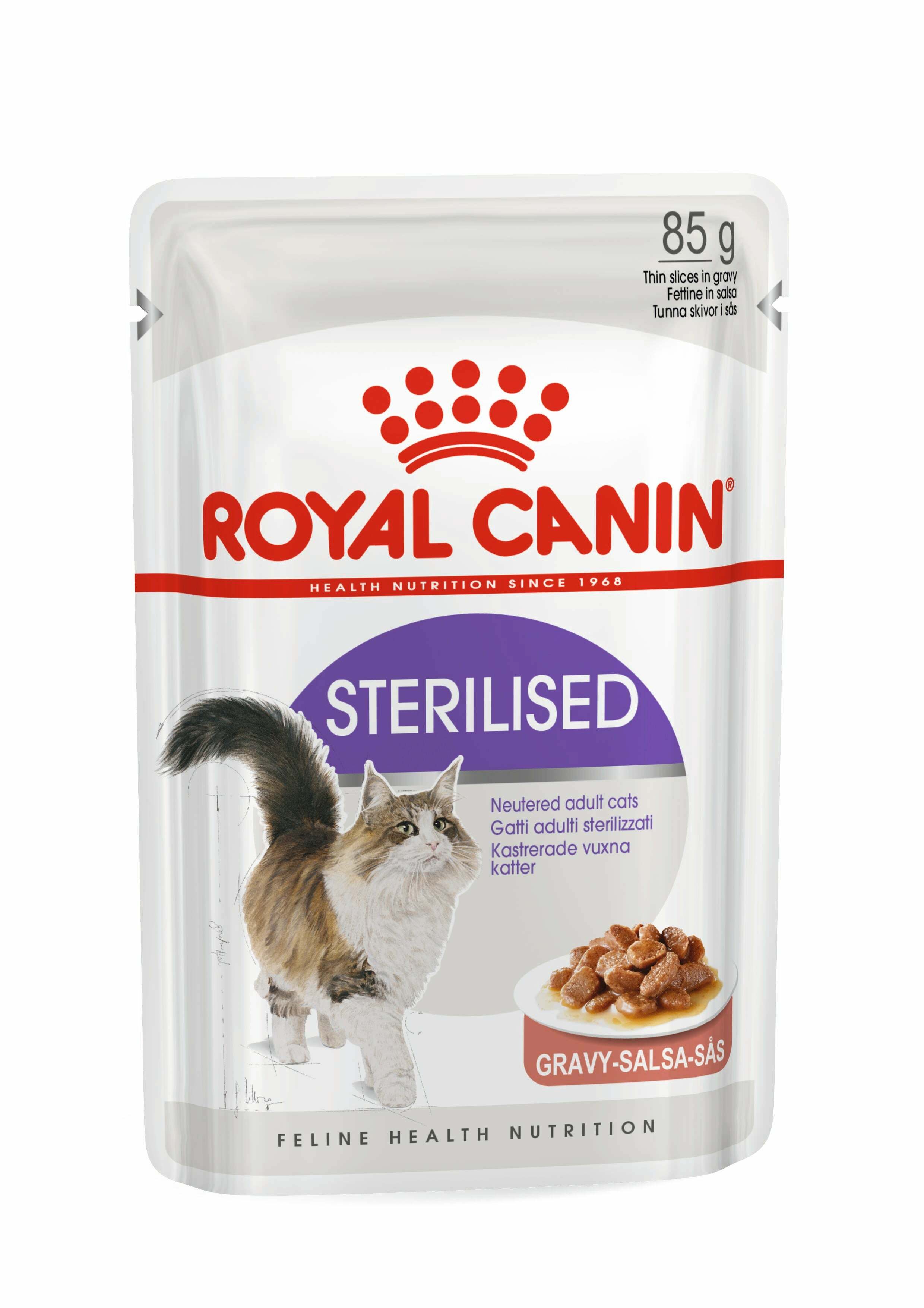 FHN Cat Sterilised Gravy 12x85 g