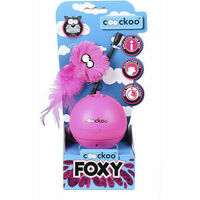 Toy for cats Foxy Magic Ball pink