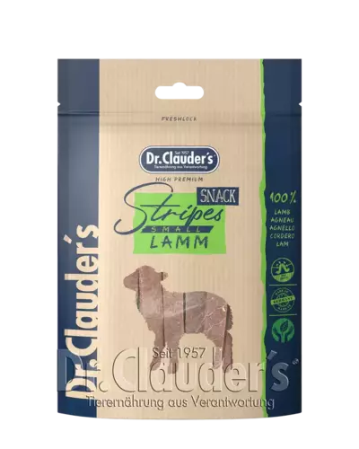 Dr. Clauder's dried lamb meat strips 80g