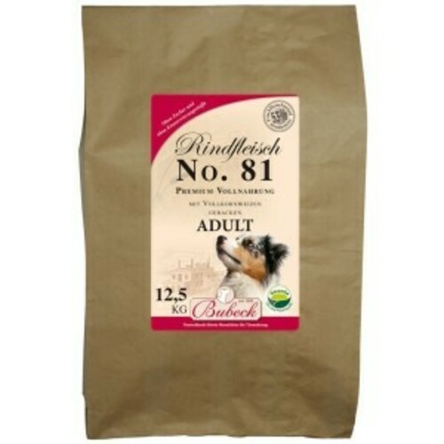 Bubeck No. 81 beef for dogs 12.5kg