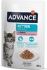 ADVANCE CAT KITTEN TURKEY 85g - MITRĀ BARĪBA KAĶĒNIEM AR TĪTARA GAĻU 85g