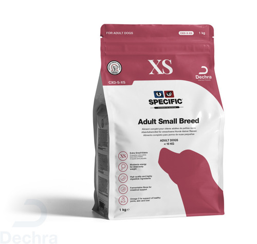 Specific Dog CXD-S-XS Adult Small Breed sausā barība mazo šķirņu suņiem 1kg