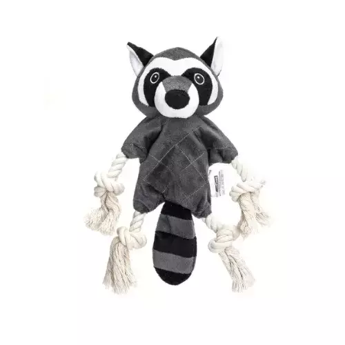 RATTLE TOY CHATTERING RACCOON BIG