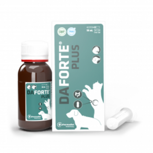 Da Forte Plus suspensija zarnu mikrofloras atjaunošanai suņiem/kaķiem 50ml
