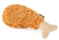 Dog plush toy fried chicken