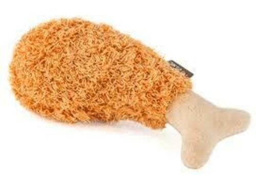 Dog plush toy fried chicken