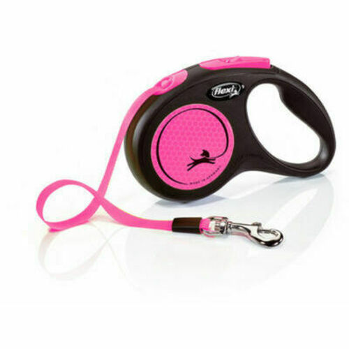 Flexi Neon S 5m pink (lens) - dog leash