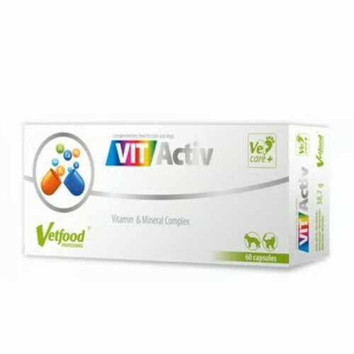 VitActiv Vitamīni un minerālvielas suņiem/kaķiem N20 (plāksne)