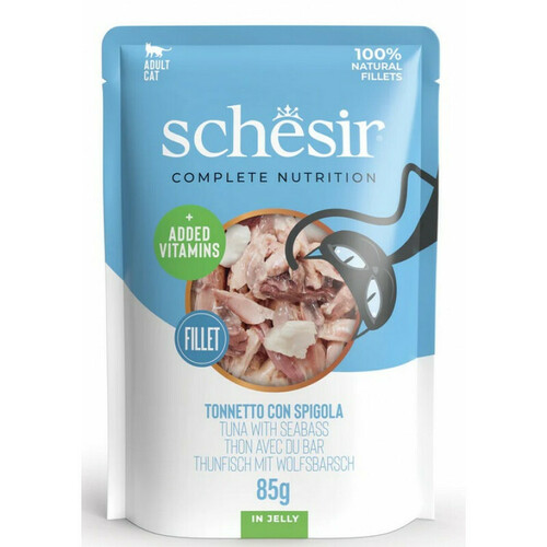 Schesir tuna with sea bass in jelly 85g