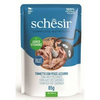 Schesir tuncis un skumbrija želejā 85g