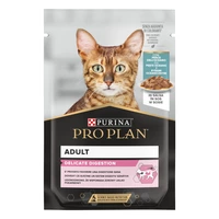 PRO PLAN DELICATE konservi kaķiem (okeāna  zivis) 10x85g