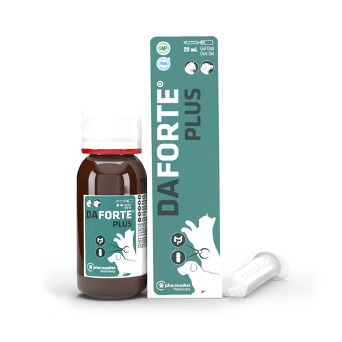 Da Forte Plus suspensija zarnu mikrofloras atjaunošanai suņiem/kaķiem 20ml