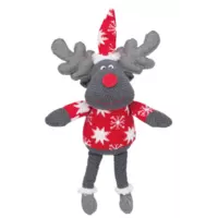 Ziemassvētku rotaļlieta - Trixie Xmas Reindeer, fabric, 42cm
