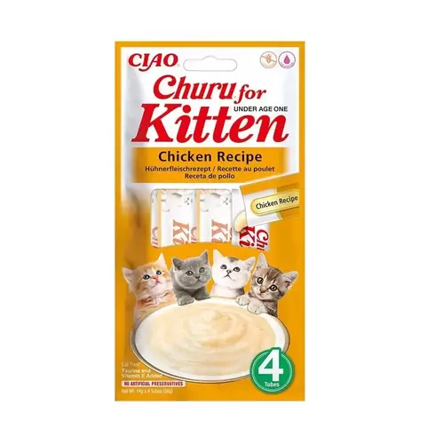 CHURU BIEZENIS FOR CATS CHICKEN 14GX4 N1