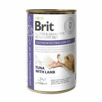 Brit Veterinary Diets Dog Gastrointestinal Low Fat konservi suņiem 400g