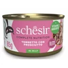 Schesir tuncis un šķinķis želejā 85g