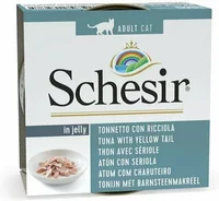 Schesir tuncis un dzeltenastes luciāns želejā 85g