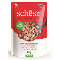 Schesir tuna with shrimp in jelly 85g