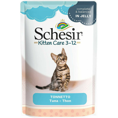 Schesir tuna jelly for kittens 85g