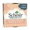 Schesir views fillet in pea jelly for kittens 85g
