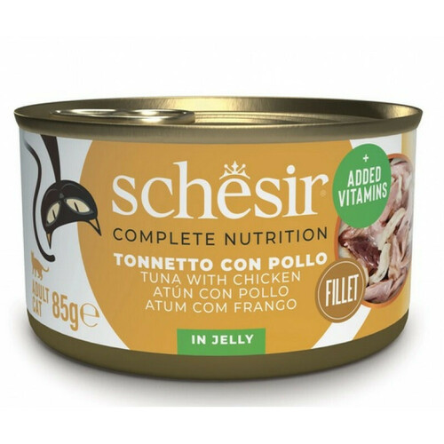 Schesir tuna with fish fillet in jelly 85g