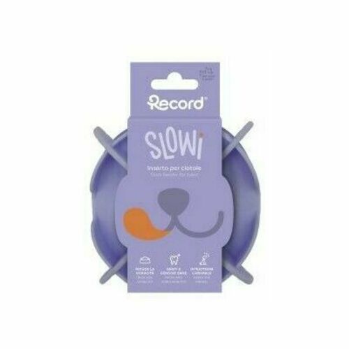 Plastic bowl Slow Food M/L purple