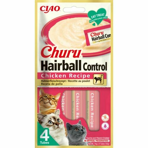 CHURU HAIRBALL CONTROL CAT TREATS.VISTA 14GX4 N1