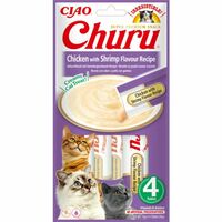 CHURU BIEZENIS FOR CATS CHICKEN/SHRIMP 14GX4 N1