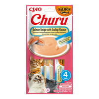 CHURU BIEZENIS FOR CATS WITH SALMON/COMBS 14GX4 N1