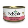 Schesir Cat Tuna with Red Mullet in Jelly, 70g - papildbarība - tuncis un sarkana kefale želejā