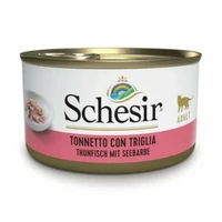 Schesir Cat Tuna with Red Mullet in Jelly, 70g - papildbarība - tuncis un sarkana kefale želejā