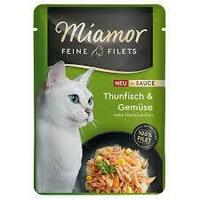 Miamor Fine Fillets cat food with tuna and vegetables in sauce 100g