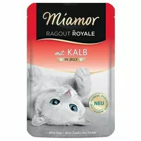 Miamor Ragout Royale konservi kaķiem ar teļa gaļu želejā 100g