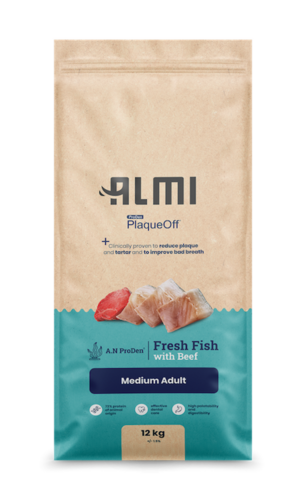 ALMI ProDen PlaqueOff food for medium-sized adult dogs 12kg