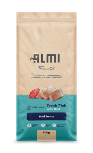 ALMI ProDen PlaqueOff food for older small breed dogs 12kg