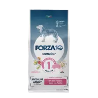 Forza10 MonoDiet Medium Adult ar cūku un kartupeļiem 12kg