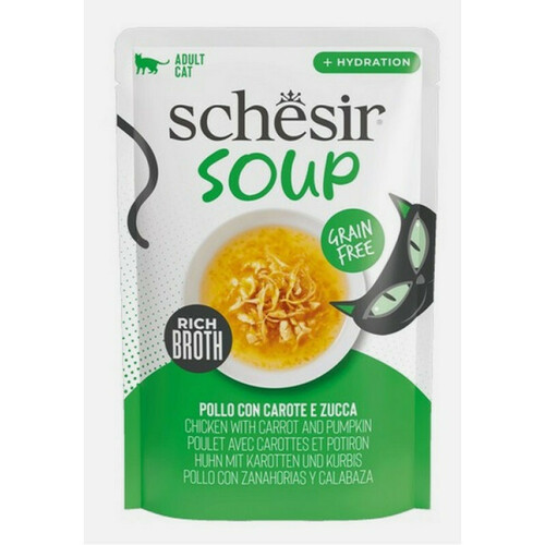 Schesir zupa ar vistu, burkāniem un ķirbi 40g