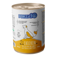 Forza10 Maintenance canned food for dogs with chicken, zucchini, and carrots 6x400g