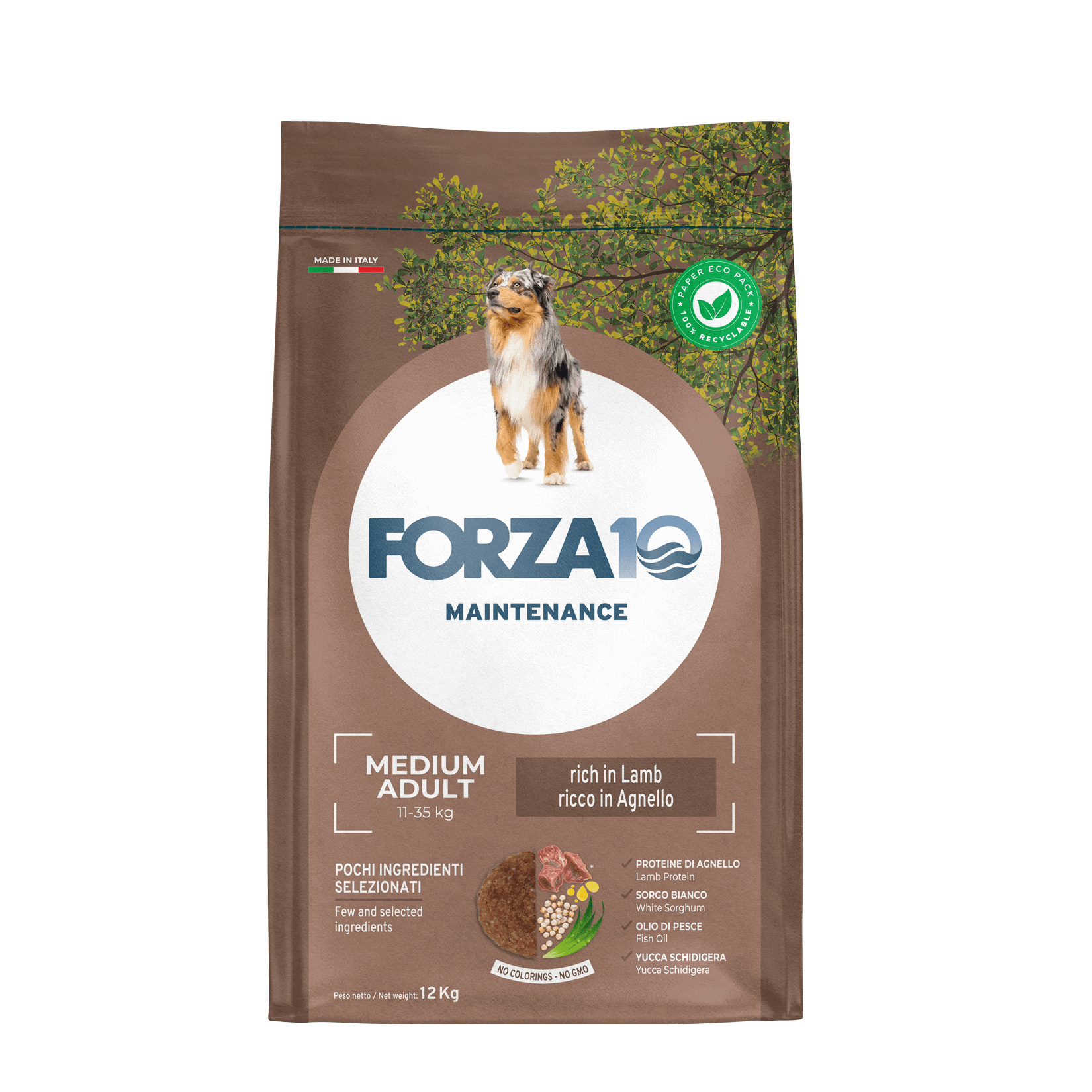 Forza10 Maintenance Medium Adult ar jēru 12kg