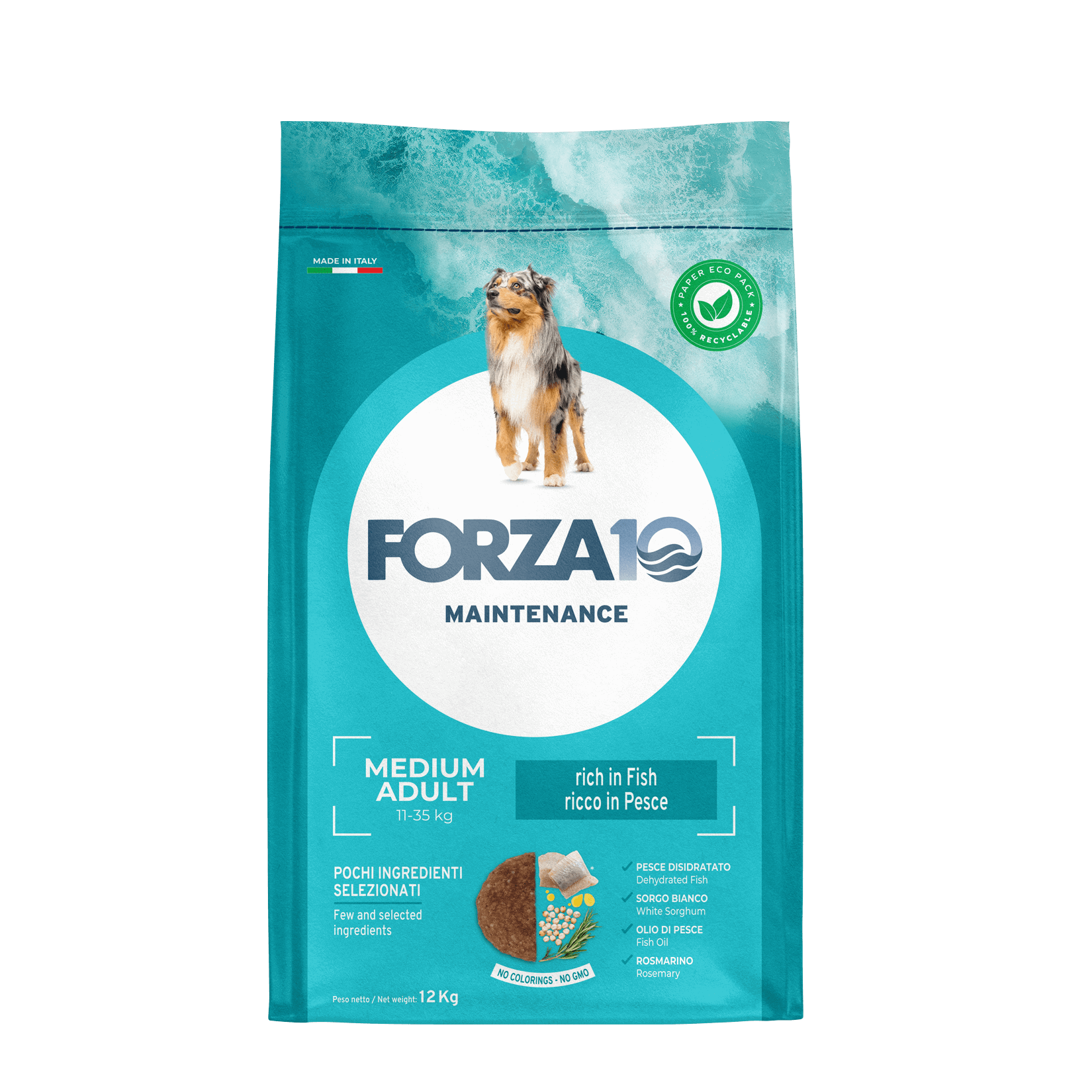 Forza10 Maintenance Medium Adult ar zivīm 12kg