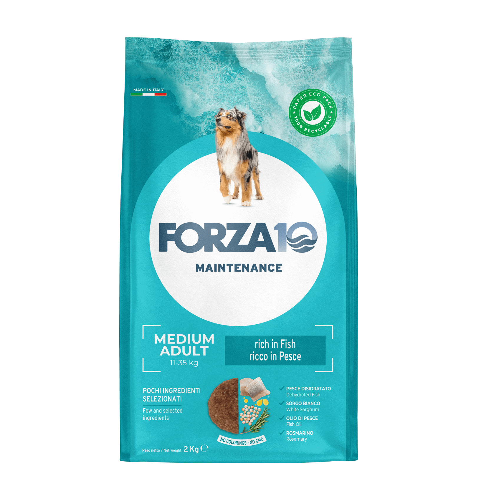 Forza10 Maintenance Medium Adult ar zivīm 2kg